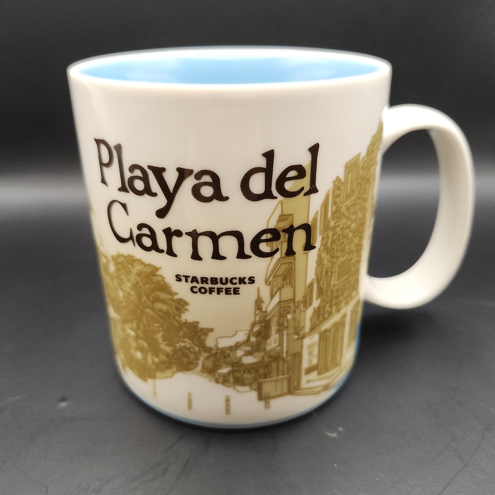 Starbucks PLAYA DEL CARMEN Mexico 16oz. Mug-Global Icon Collector Series 2016